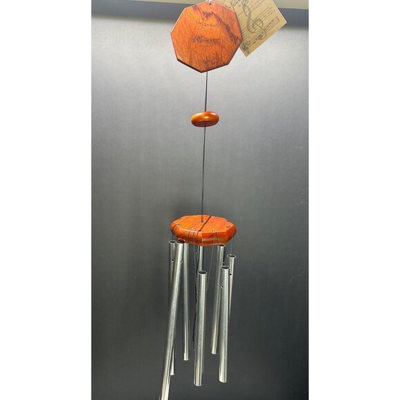 Vtg J.W. Stannard Lydian Fiji Hand Tuned Wind Chimes Musical w/ Box 19" L - Picture 1 of 10